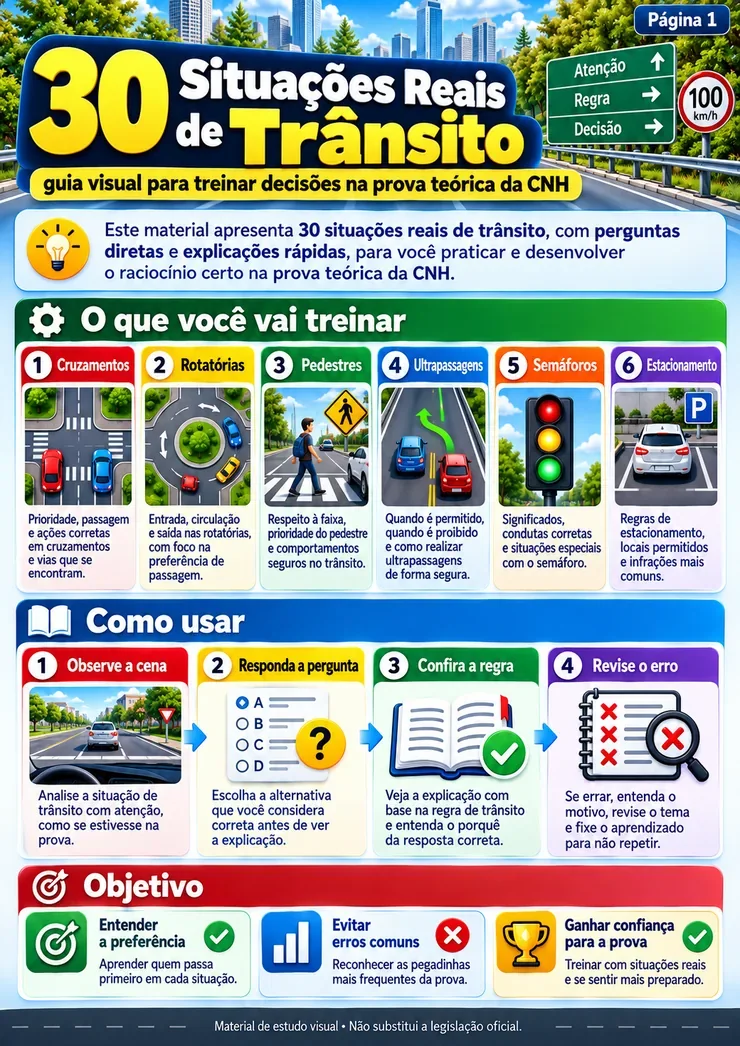 Visão geral das situações