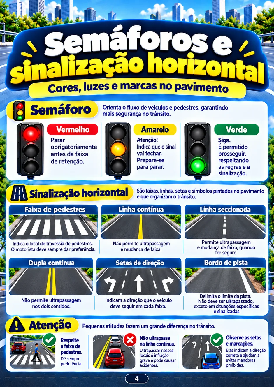 Sinalização e semáforos